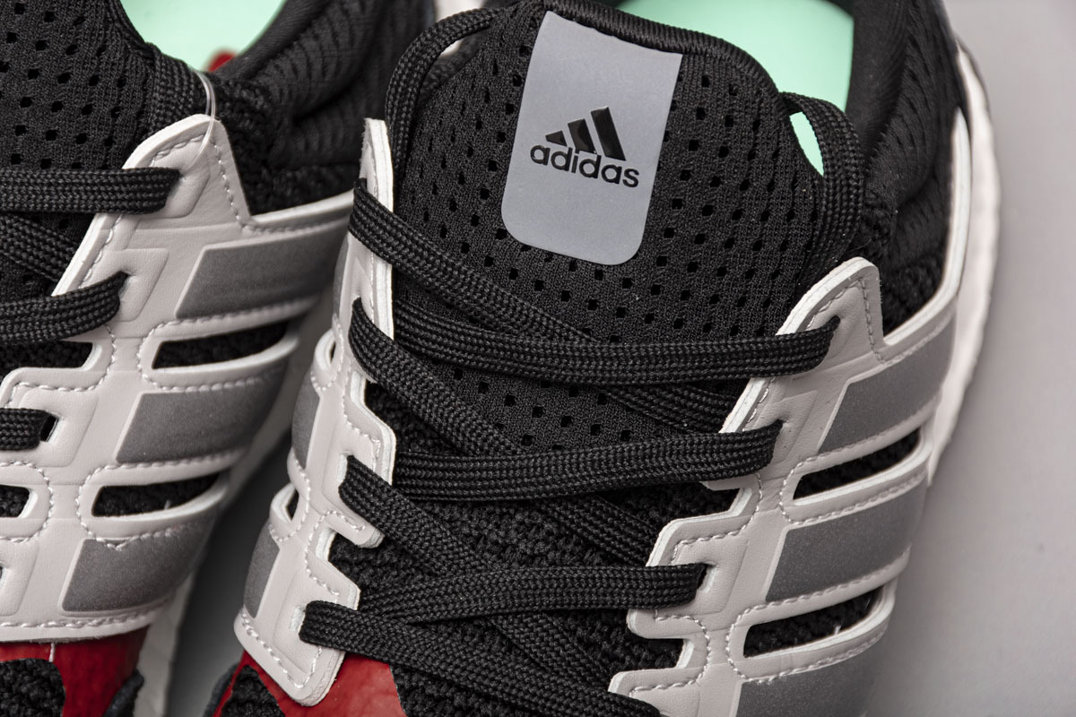 Adidas Ultra Boost S&amp;L Black Grey Power Red EF0724