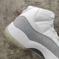Air Jordan 11 High Retro White Metallic Silver (W) AR0715-100