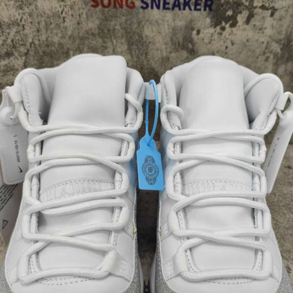Air Jordan 11 High Retro White Metallic Silver (W) AR0715-100