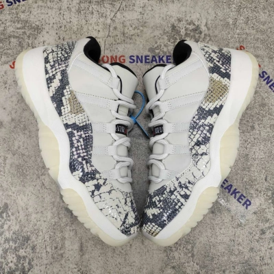 Air Jordan 11 Retro Low Snake Light Bone CD6846-002 01
