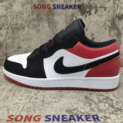 Air Jordan 1 Low Black Toe 553558-116 02