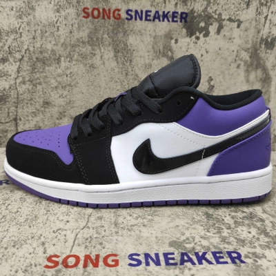 Air Jordan 1 Low Court Purple 553558-125 02