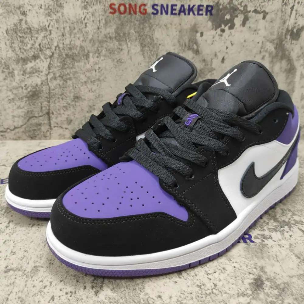 Air Jordan 1 Low Court Purple 553558-125