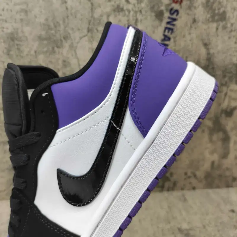 Air Jordan 1 Low Court Purple 553558-125