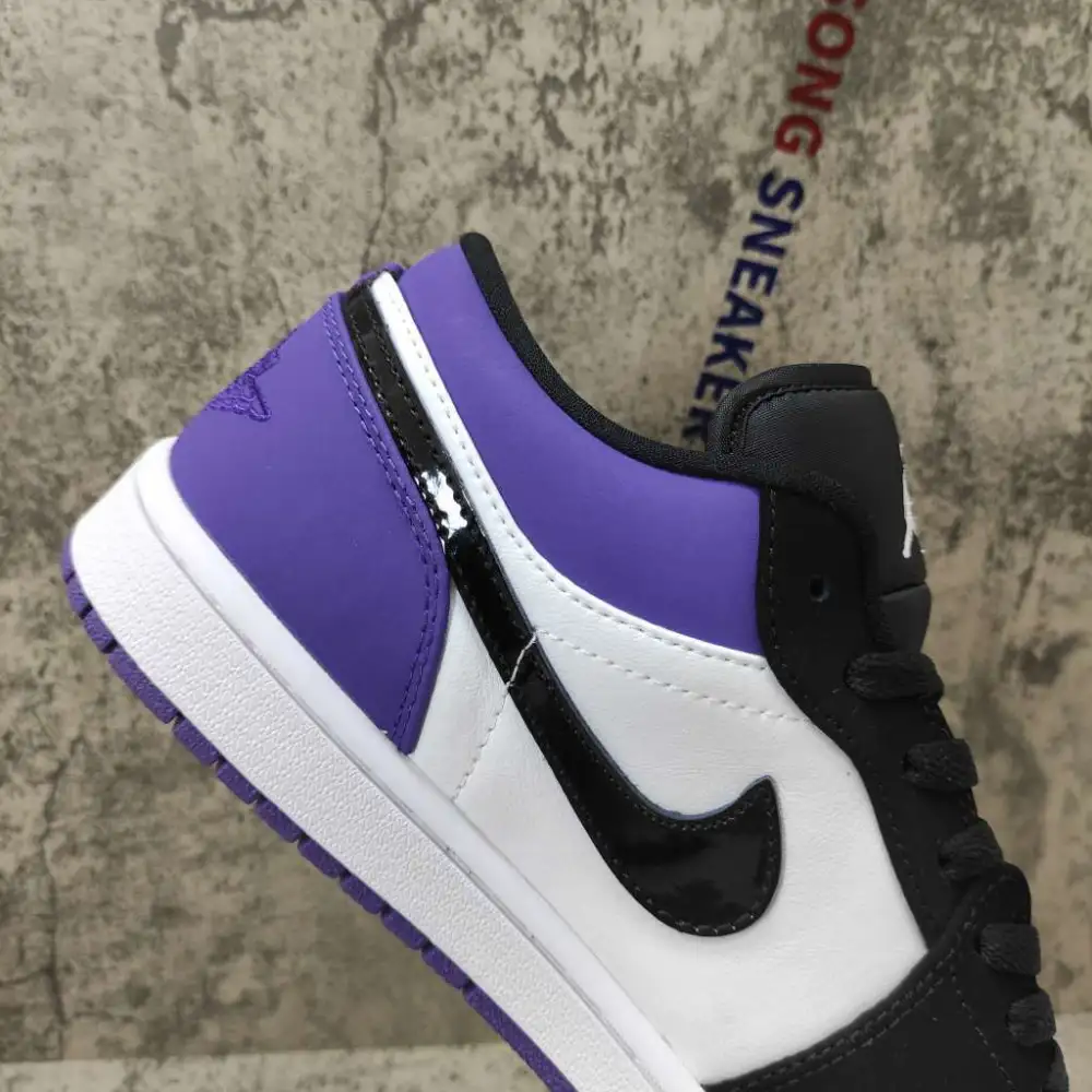 Air Jordan 1 Low Court Purple 553558-125