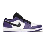 Air Jordan 1 Low Court Purple 553558-500