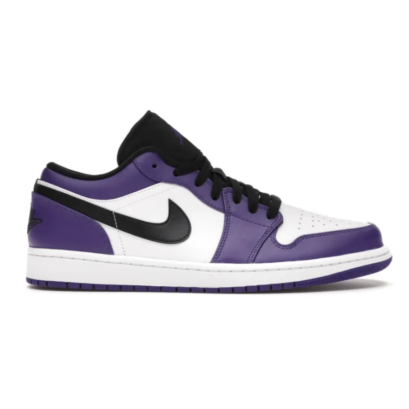 Air Jordan 1 Low Court Purple 553558-500