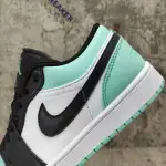 Air Jordan 1 Low Emerald Toe 553558-117