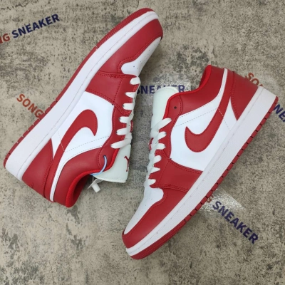 Air Jordan 1 Low Gym Red White 553558-611 01