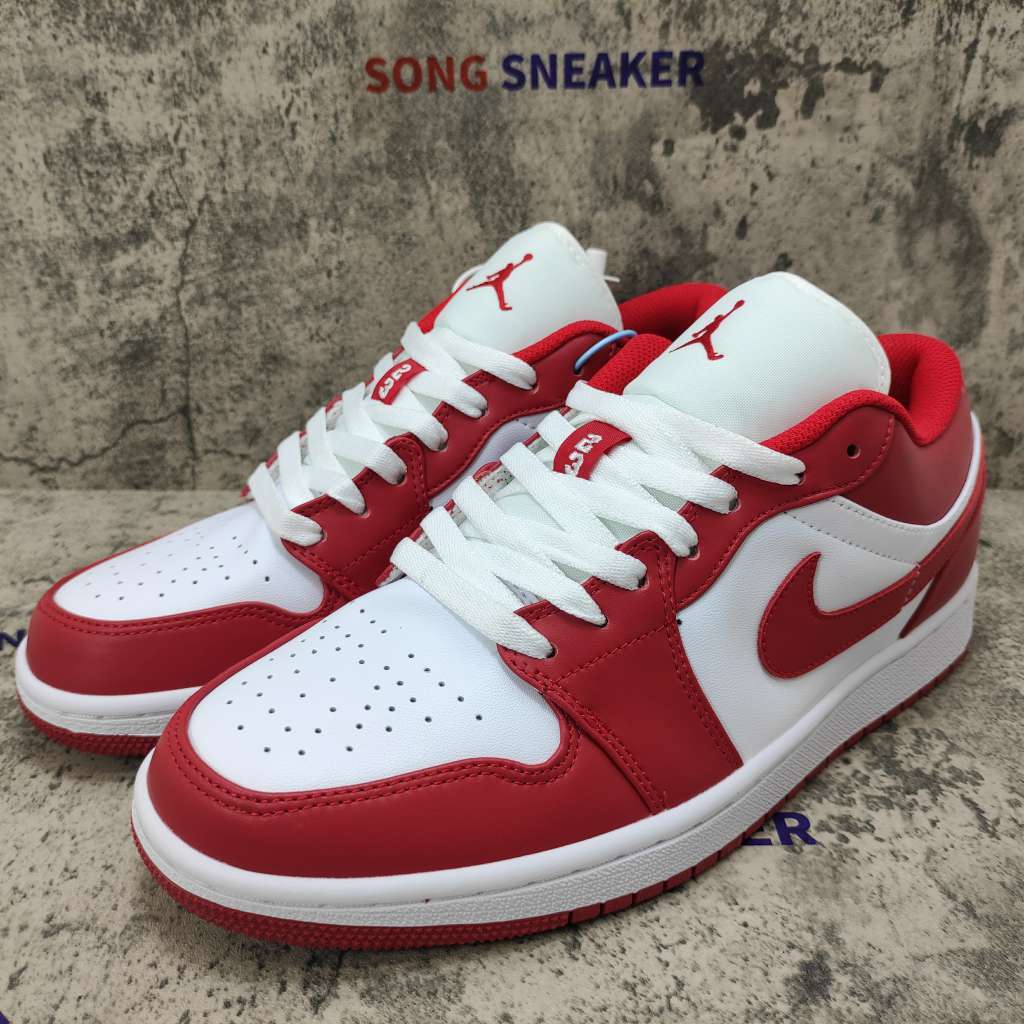 Air Jordan 1 Low Gym Red White 553558-611
