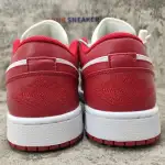 Air Jordan 1 Low Gym Red White 553558-611