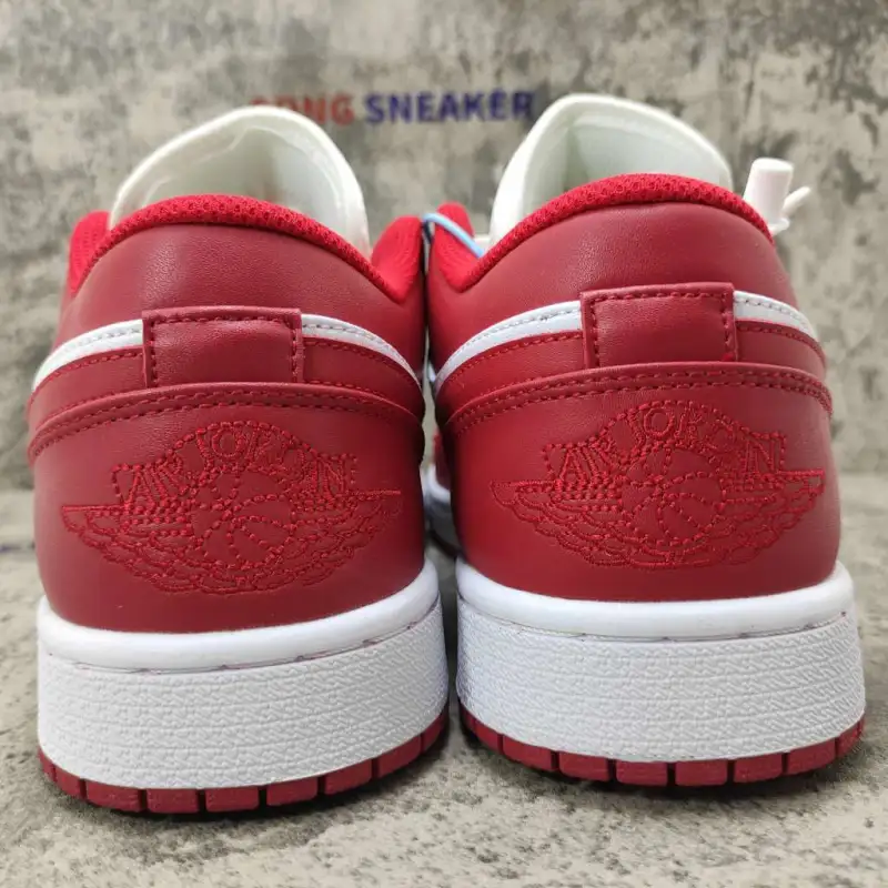 Air Jordan 1 Low Gym Red White 553558-611