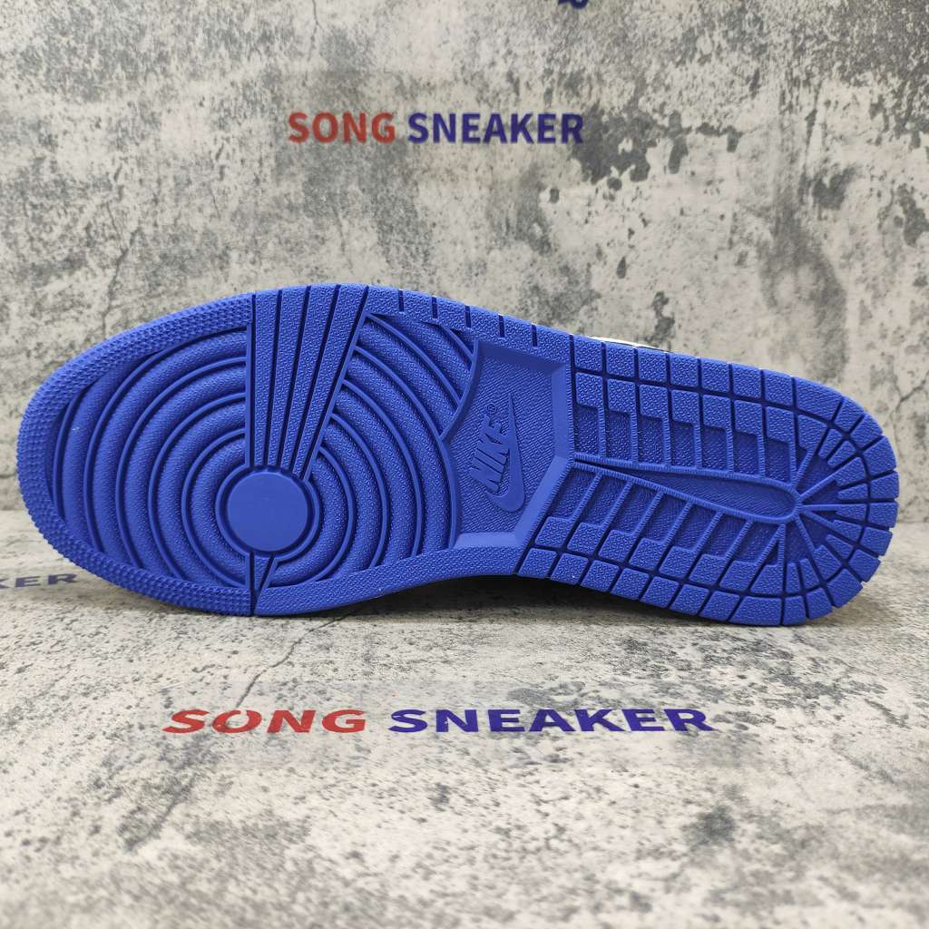 Air Jordan 1 Low Hyper Royal Orange Peel 553558-401