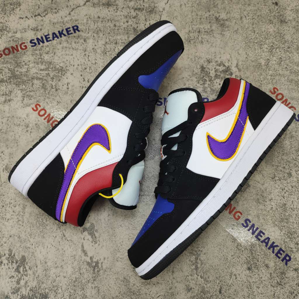 Air Jordan 1 Low Lakers Top 3 CJ9216-051