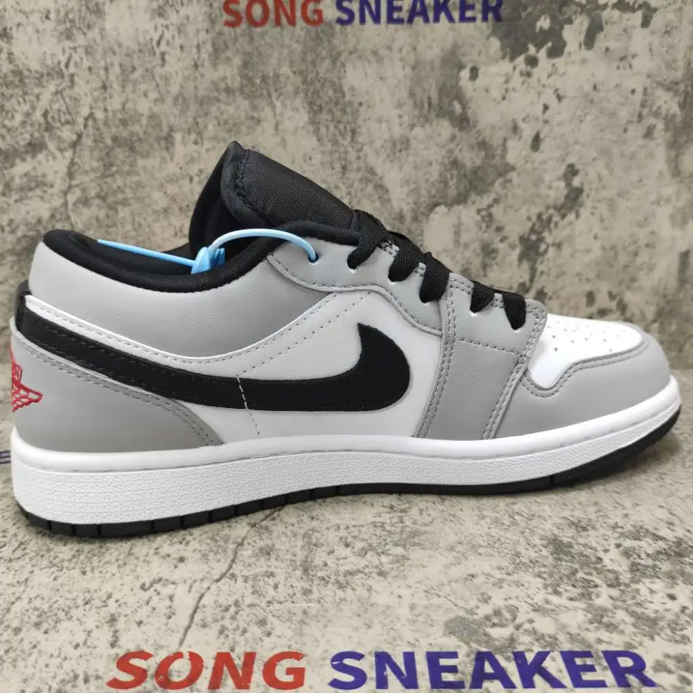 Air Jordan 1 Low Light Smoke Grey 553558-030