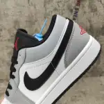 Air Jordan 1 Low Light Smoke Grey 553558-030