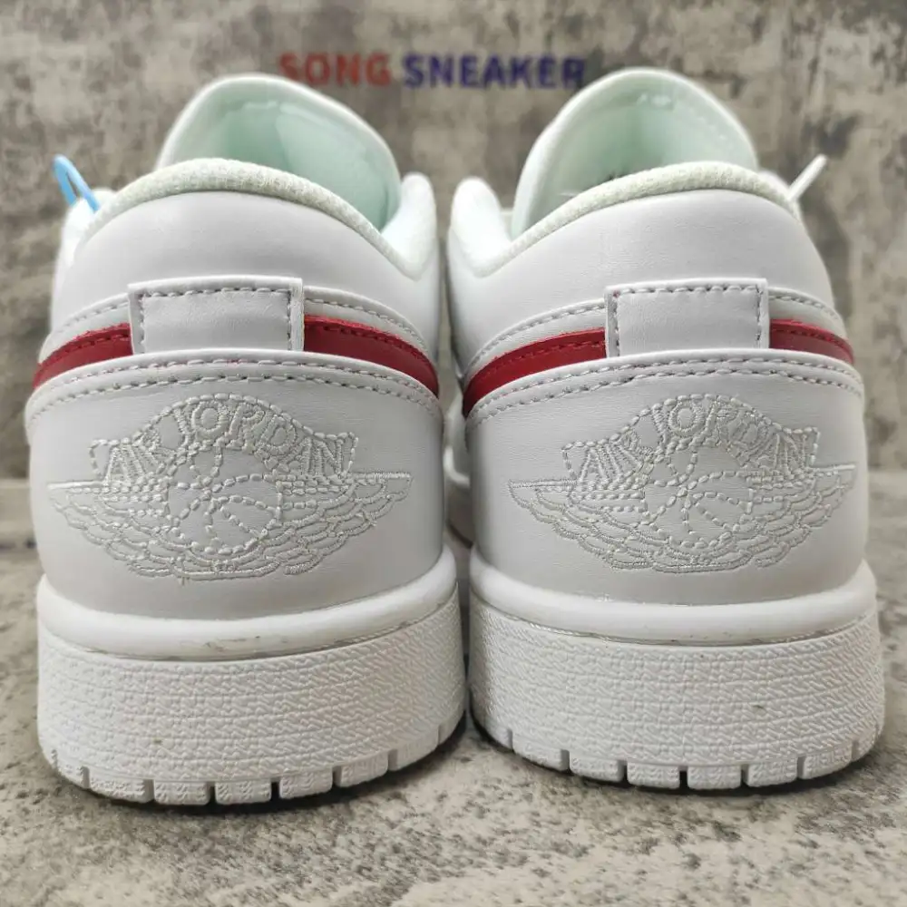 Air Jordan 1 Low Milk White Red AQ9941-161