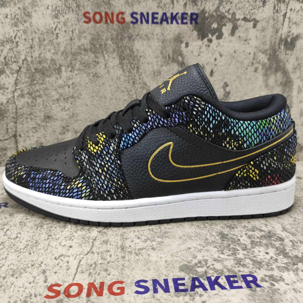 Air Jordan 1 Low Multicolor Snakeskin (W) (2020) CW5580-001