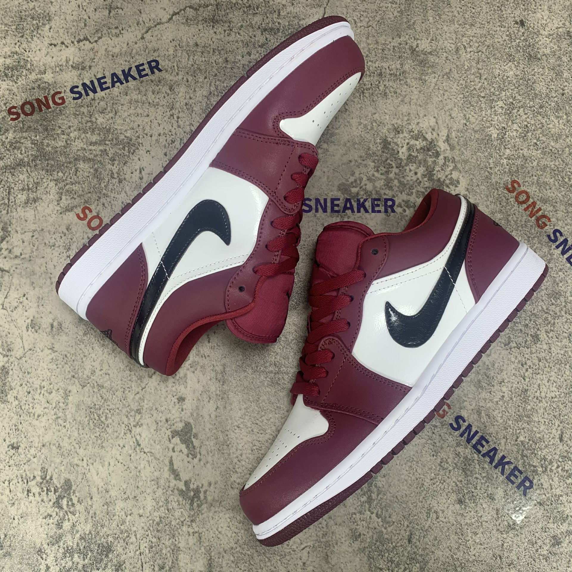 Air Jordan 1 Low Noble Red 553558-604