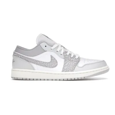 Air Jordan 1 Low PRM Smoke Grey Elephant DH4269-100 01