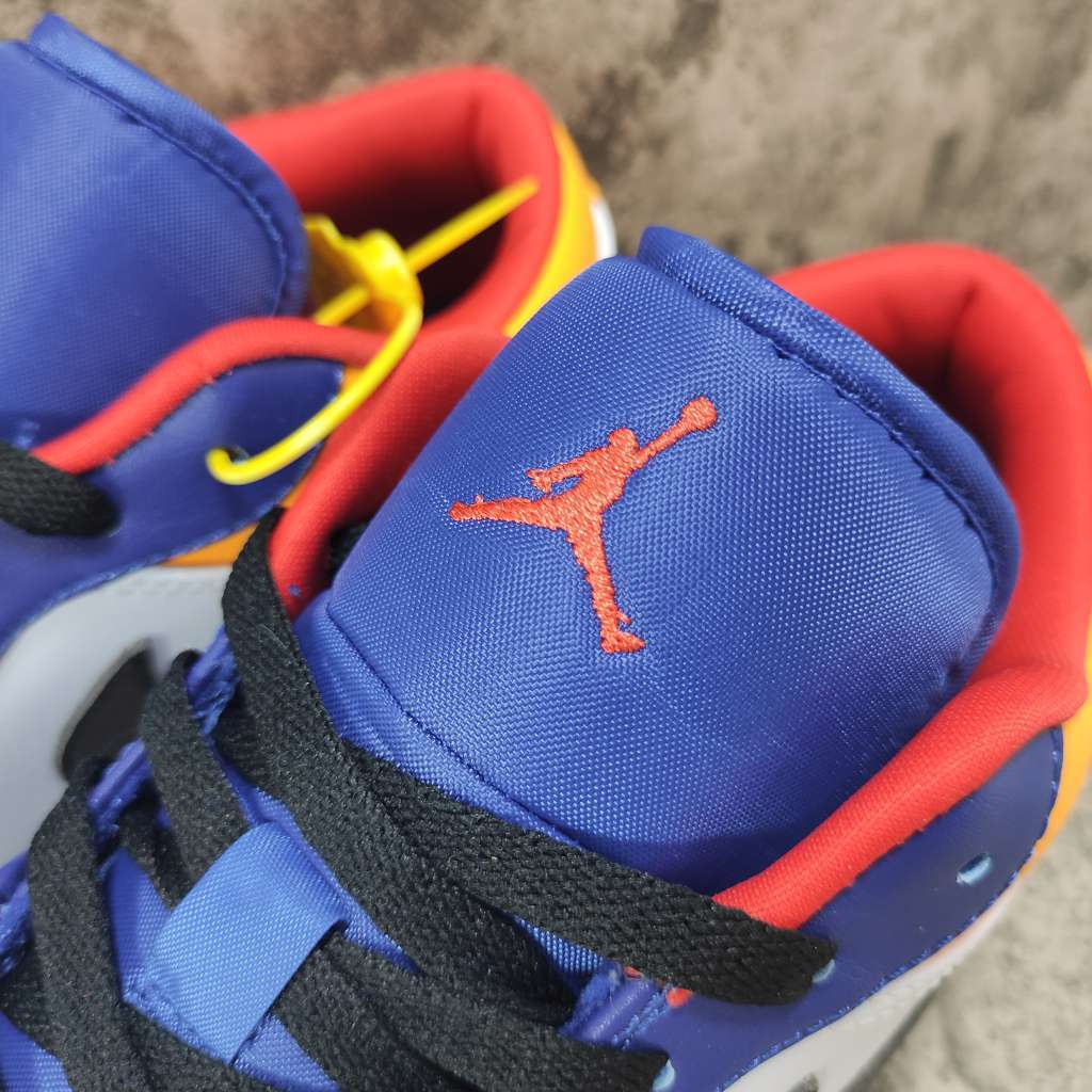 Air Jordan 1 Low Royal Yellow 553558-123