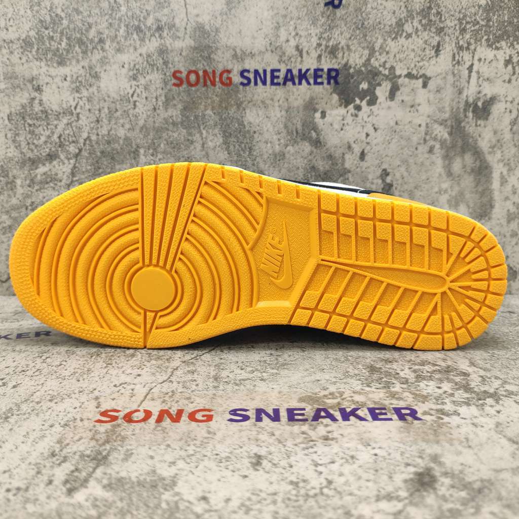 Air Jordan 1 Low Sail University Gold Black 553558-127