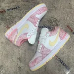 Air Jordan 1 Low SE GS Paint Drip CW7104-601