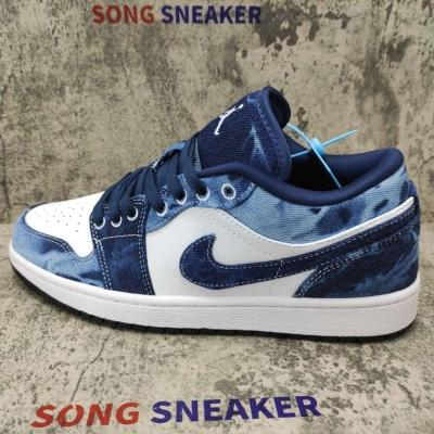 Air Jordan 1 Low Washed Denim CZ8455-100  02