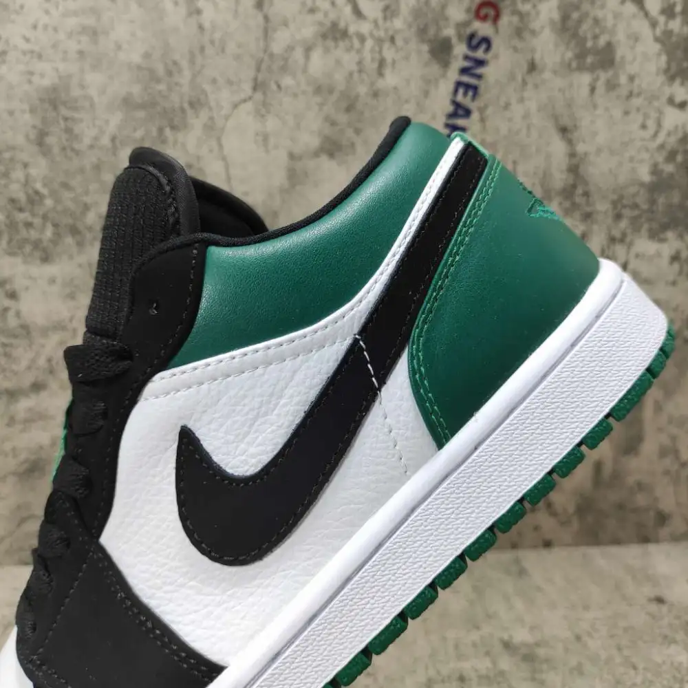 Air Jordan 1 Low White Black Mystic Green 553558-113