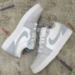 Air Jordan 1 Low White Cool Grey Wolf Grey CV3043-100