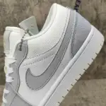 Air Jordan 1 Low White Cool Grey Wolf Grey CV3043-100