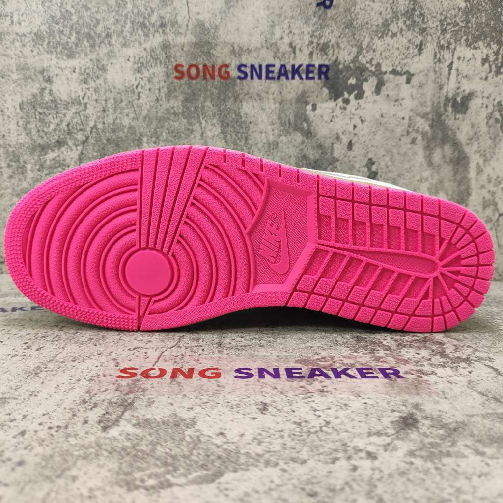 Air Jordan 1 Low White Gum Hyper Pink 553558-119