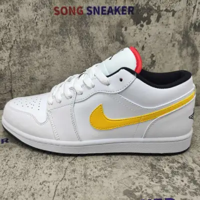 Air Jordan 1 Low White Multi-Color CW7009-100 02