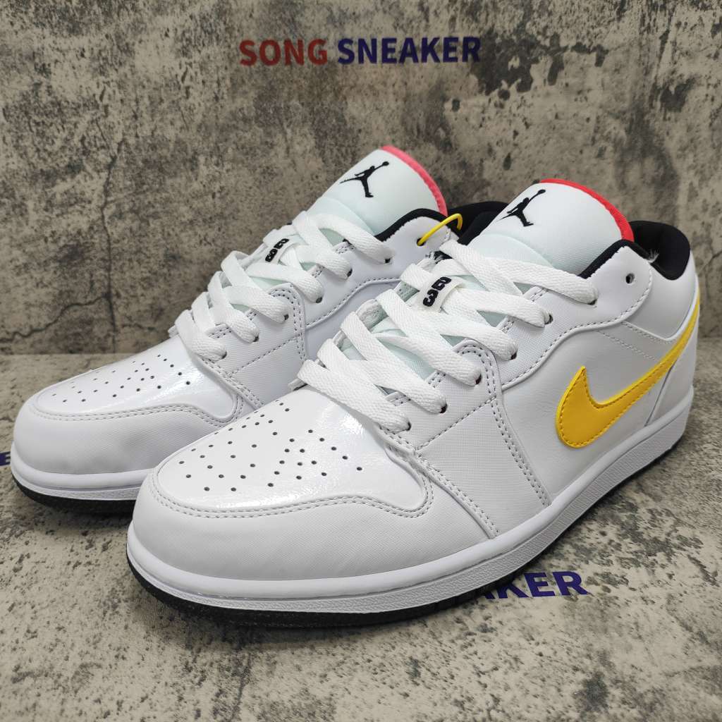Air Jordan 1 Low White Multi-Color CW7009-100