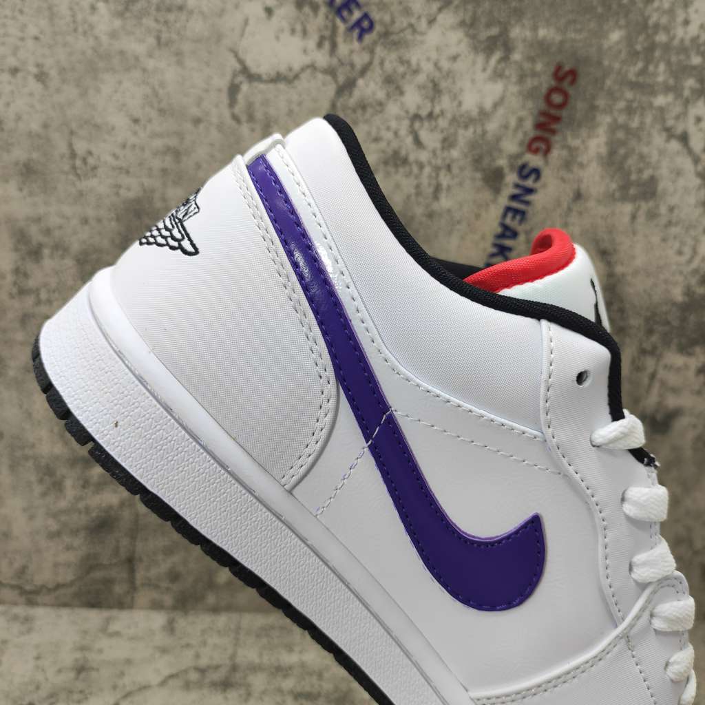 Air Jordan 1 Low White Multi-Color CW7009-100