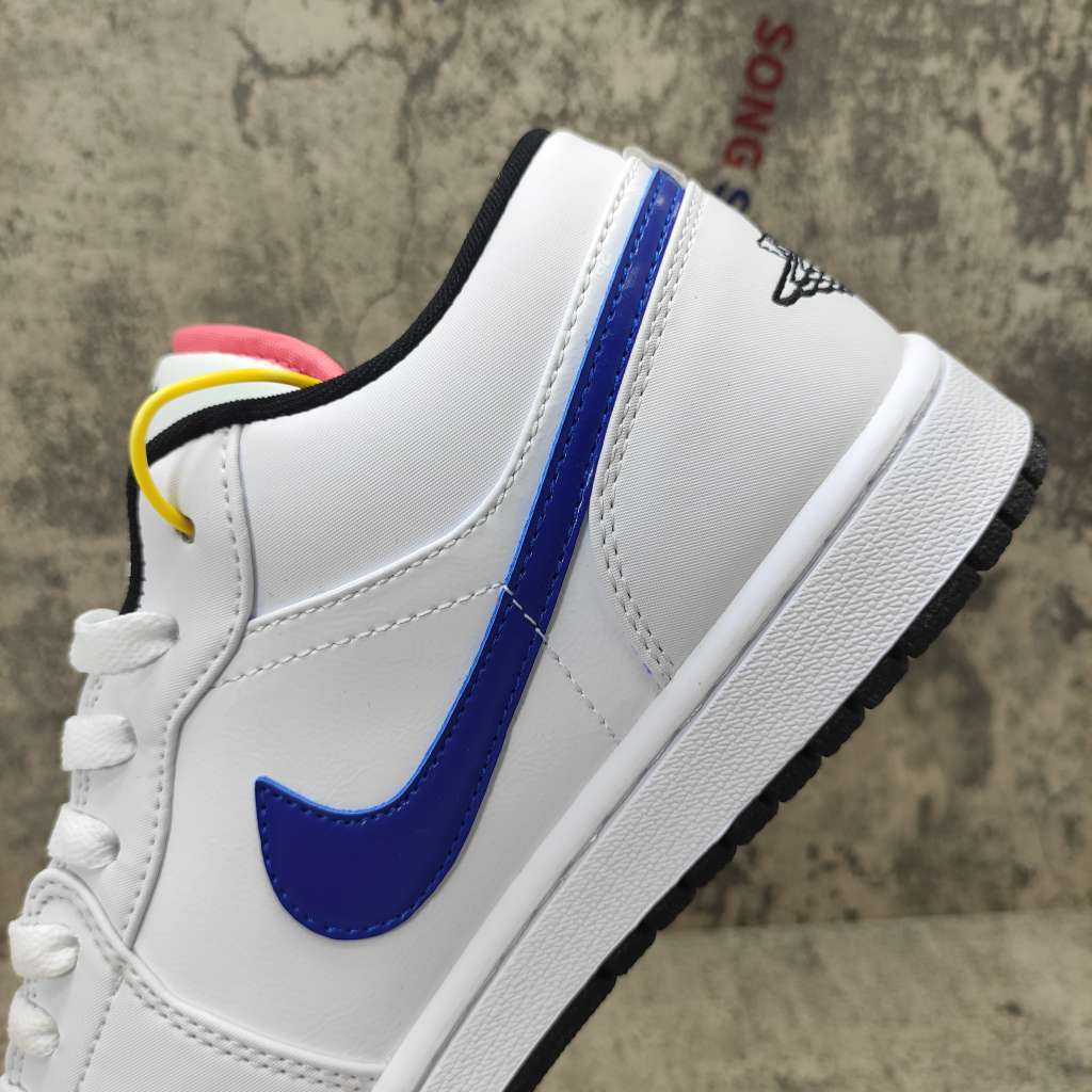 Air Jordan 1 Low White Multi-Color CW7009-100