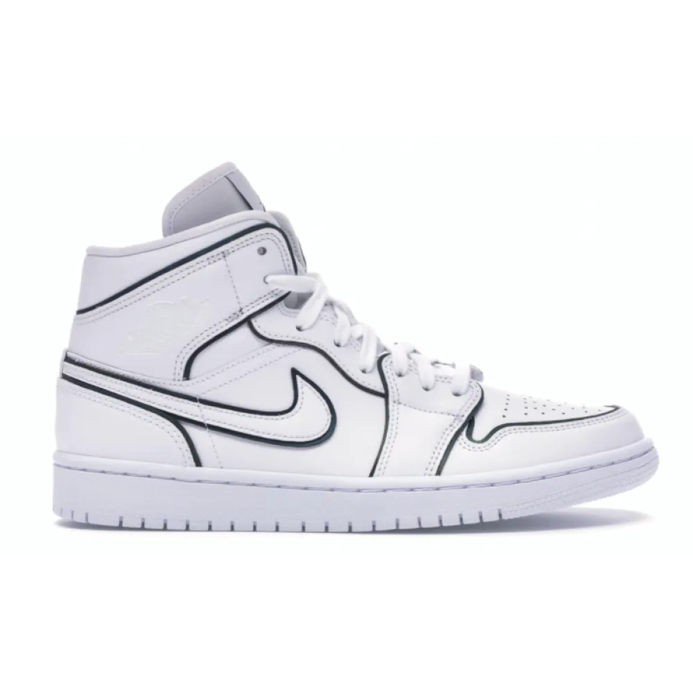 Air Jordan 1 Mid Iridescent Reflective White (W) CK6587-100