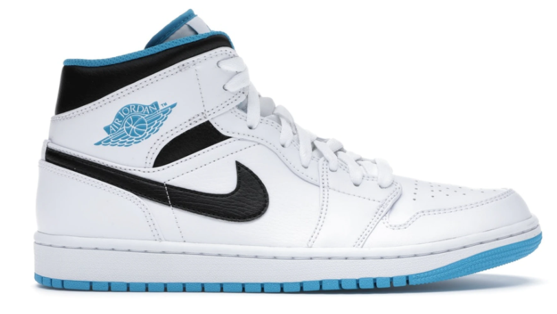 Air Jordan 1 Mid Laser Blue 554724-141