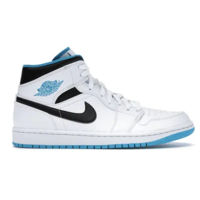 Air Jordan 1 Mid Laser Blue 554724-141 01