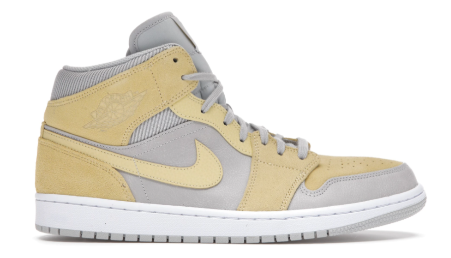 Air Jordan 1 Mid Mixed Textures Yellow DA4666-001
