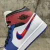 Air Jordan 1 Mid Multi-Color Swoosh 852542-146