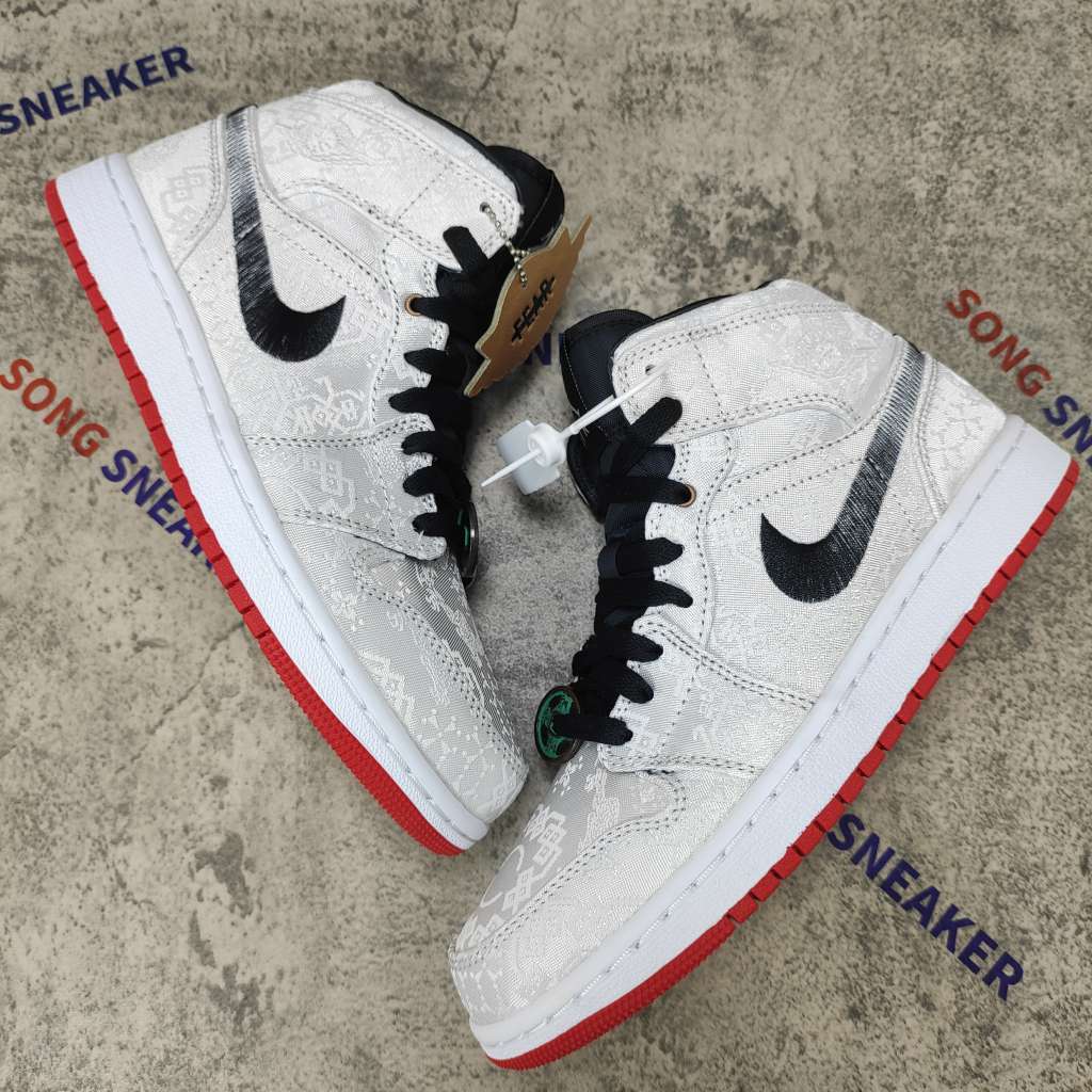 Air Jordan 1 Mid SE Fearless Edison Chen CLOT CU2804-100