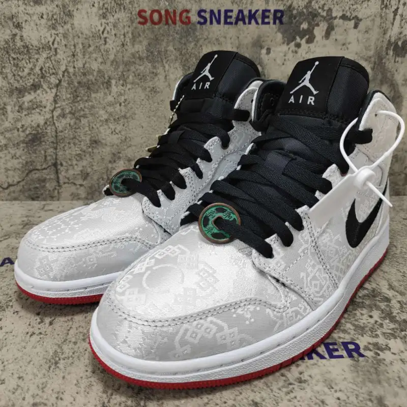 Air Jordan 1 Mid SE Fearless Edison Chen CLOT CU2804-100