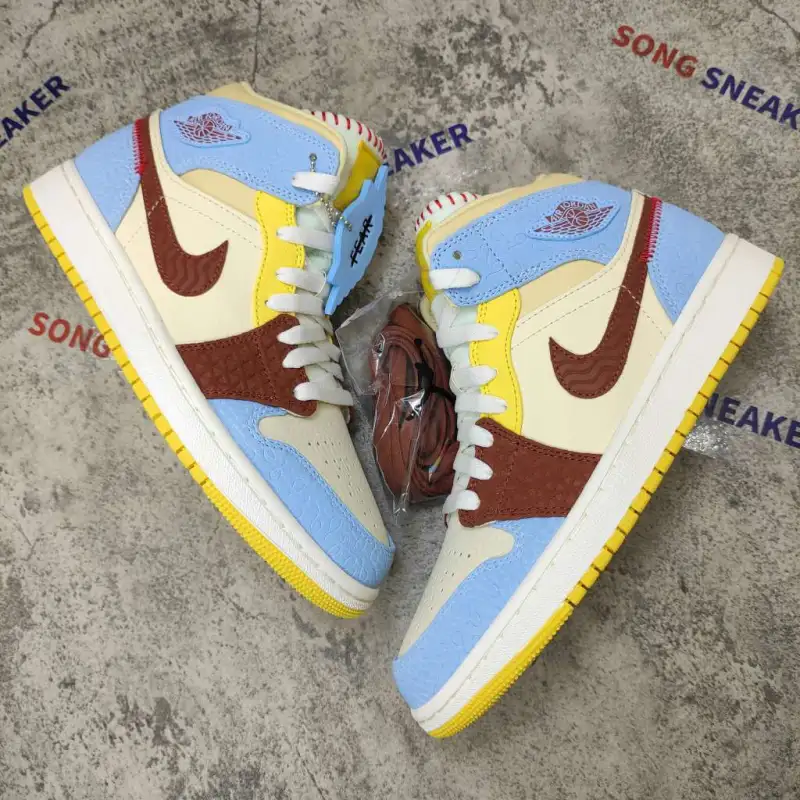 Air Jordan 1 Mid SE Fearless Maison Chateau Rouge CU2803-200
