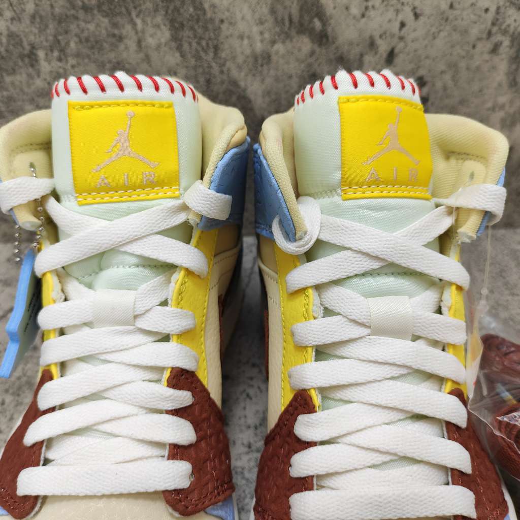 Air Jordan 1 Mid SE Fearless Maison Chateau Rouge CU2803-200