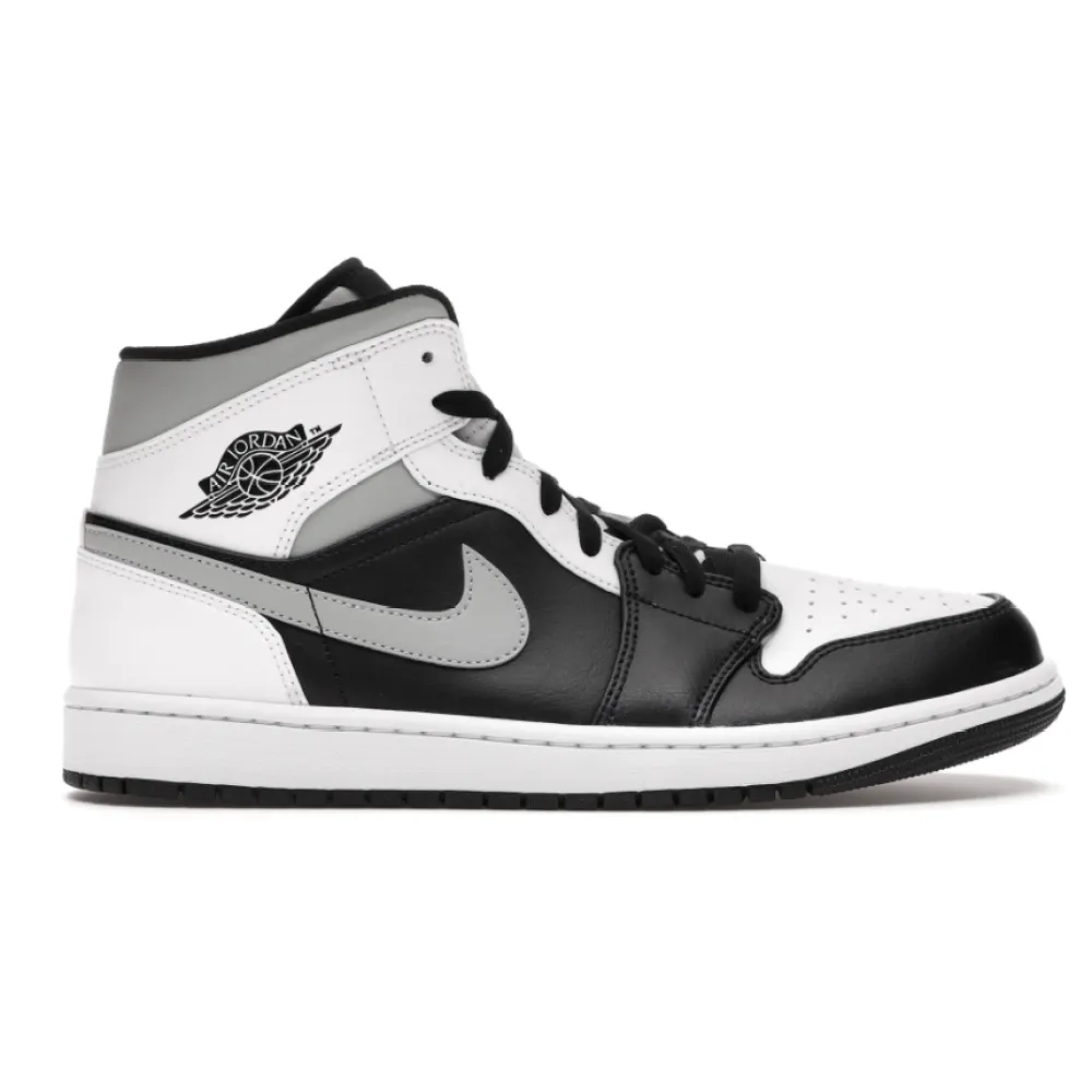 Air Jordan 1 Mid White Shadow 554724-073
