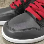 Air Jordan 1 Retro High Black Satin Gym Red 555088-060