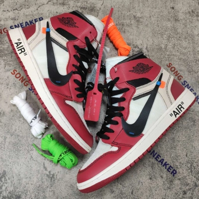 Air Jordan 1 Retro High Off-White Chicago AA3834-101 01