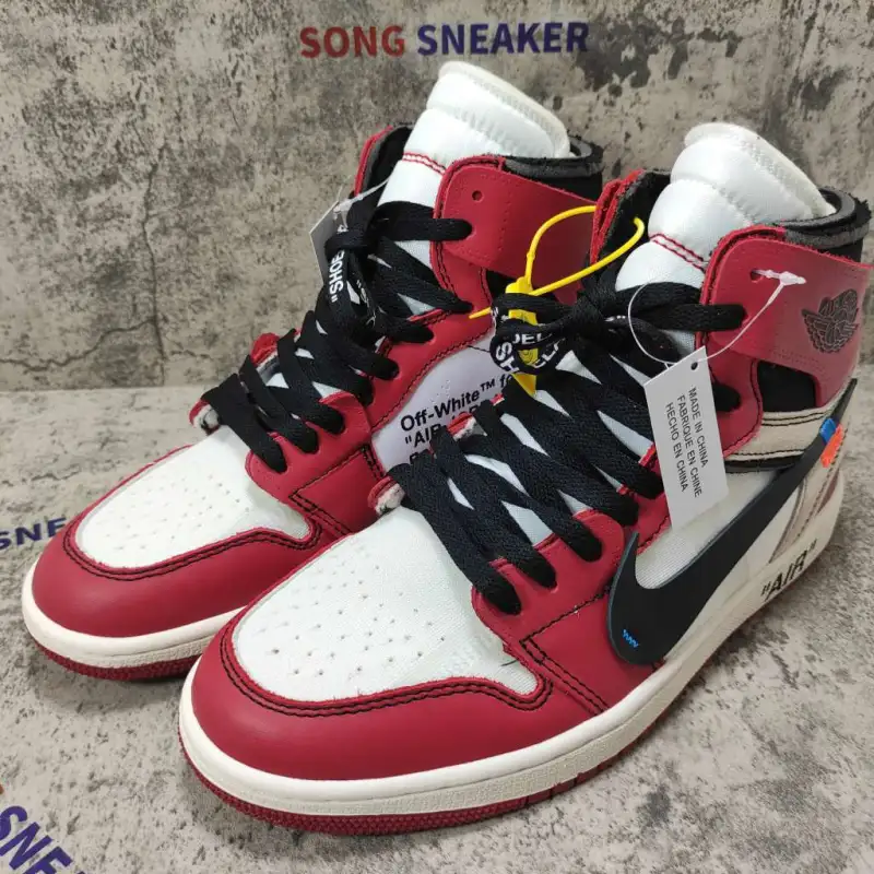 Air Jordan 1 Retro High Off-White Chicago AA3834-101