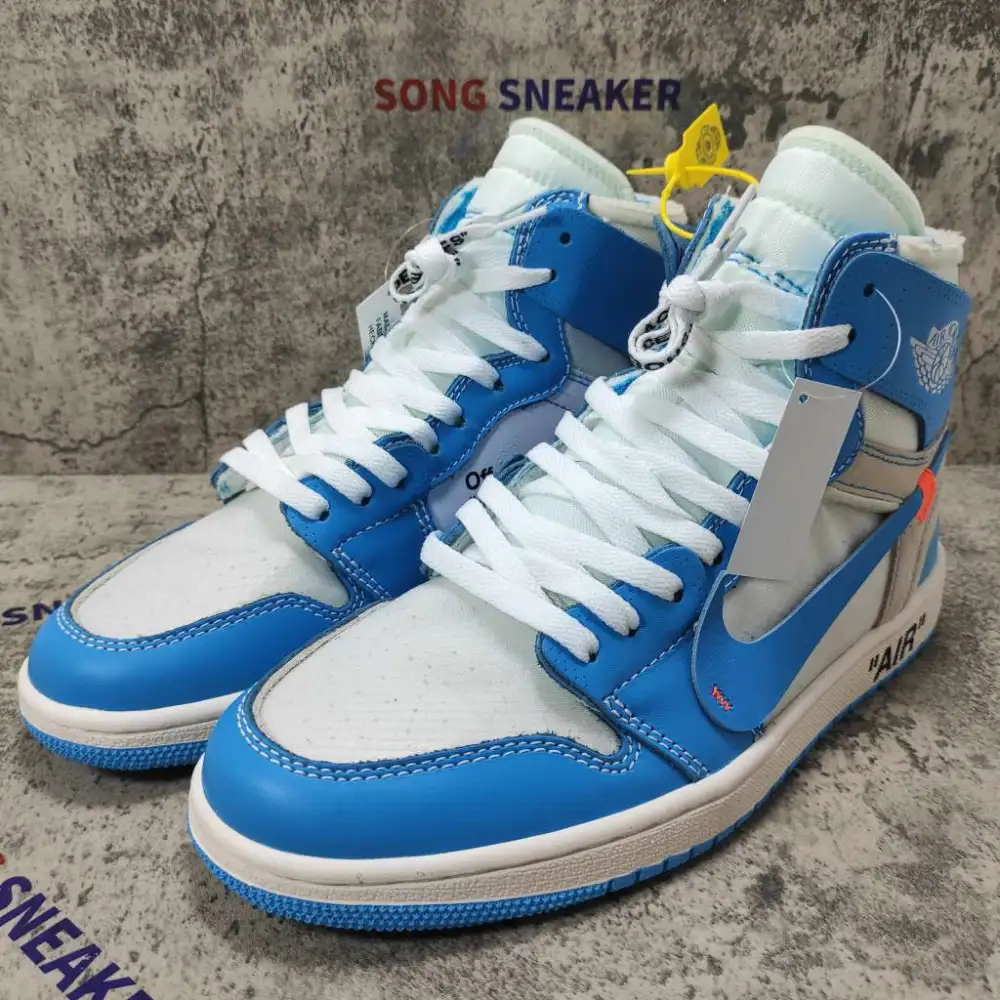 Air Jordan 1 Retro High Off-White University Blue AQ0818-148